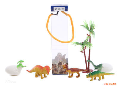 PVC DINOSAUR SET 6PCS