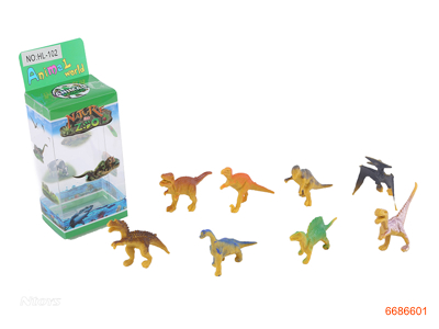 DINOSAUR SET 8PCS