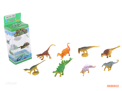 DINOSAUR SET 8PCS