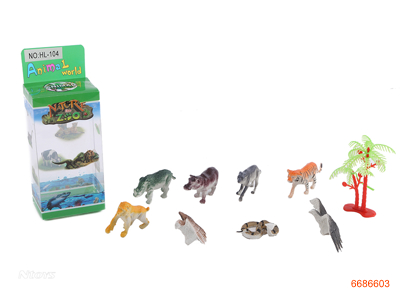 ANIMAL SET 9PCS