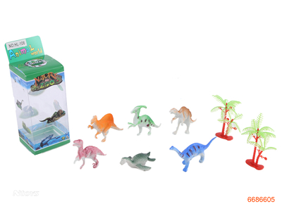 DINOSAUR SET 8PCS