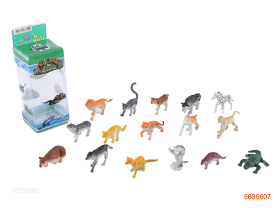 ANIMAL SET 16PCS