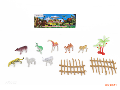 ANIMAL SET 11PCS