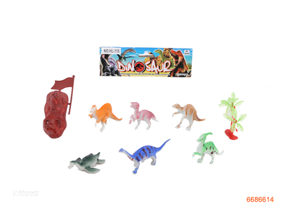 DINOSAUR SET 8PCS