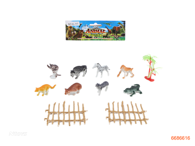 ANIMAL SET 11PCS