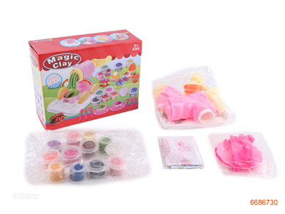 PLASTICINE 33PCS