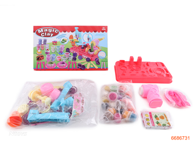 PLASTICINE 70PCS