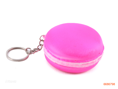 SLOW REBOUND MACARONS KEYCHAIN