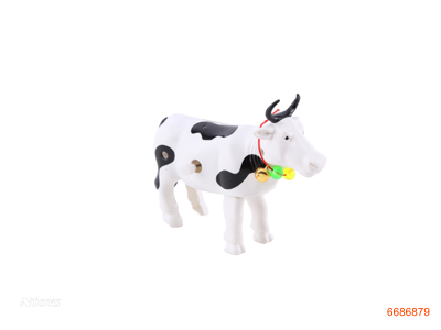 WIND UP COW W/SMALL BELL