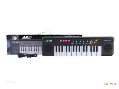 32KEY ELECTRIC KEYBOARD,W/MICROPHONE,W/O 4*AA BATTERIES