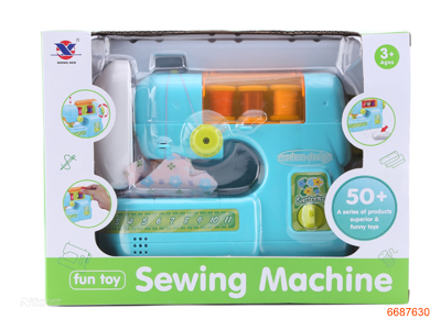 SEWING MACHINE W/LIGHT/MUSIC W/O 4AA BATTERIES