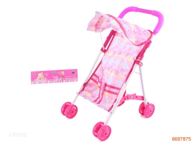 IRON DOLL TROLLEY,W/LIGHT/6*AG13 BATTERIES