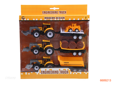 P/B CONSTRUCTION ENGINE 3PCS W/1PCS FREE WHEEL CONSTRUCTION ENGINE