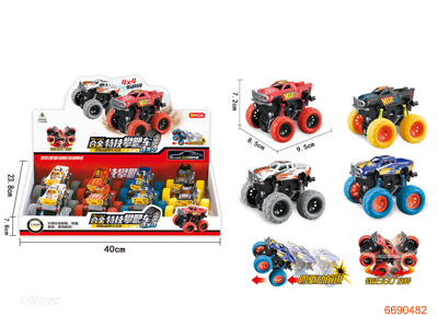 FRICTION DIE-CAST CAR,8PCS/DISPLAY BOX