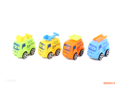 P/B CONSTRUCTION ENGINE 1PCS,4ASTD 4COLOUR