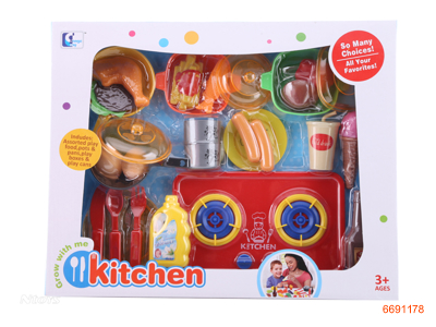 KITCHEN SET 28PCS