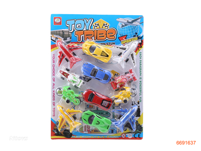 P/B VEHICLE SET 12PCS