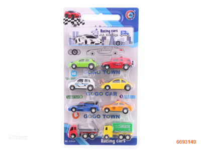 P/B CAR 8PCS