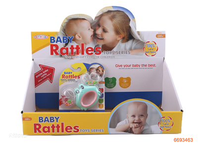 BABY RATTLE,21PCS/DISPLAY BOX