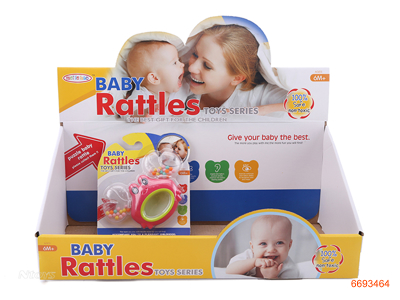 BABY RATTLE,21PCS/DISPLAY BOX