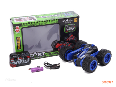 2.4G 4CHANNELS R/C CAR,W/LIGHT/3.7V BATTERY IN CAR/USB,W/O 2*AAA BATTERIES IN CONTROLLER,2COLOUR