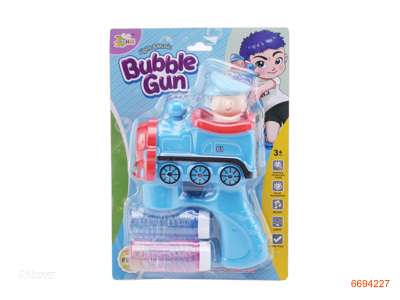 B/O BUBBLE GUN,W/LIGHT/MUSIC,W/O 3*AA BATTERIES,2COLOUR