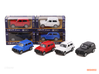 1:32 PULL BACK DIE-CAST CAR,4COLOUR