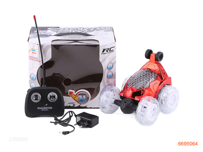 4CHANNELS R/C CAR,W/LIGHT/MUSIC/4.8V BATTERY IN CAR/CHARGER,W/O 2*AA BATTERIES IN CONTROLLER