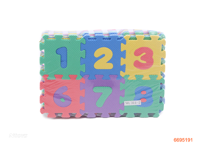 9*9CM EVA PUZZLE 36PCS