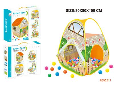 TENT W/20PCS SEA-BALL