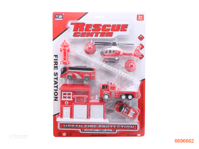 P/B FIRE CAR SET