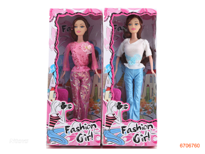 11.5''FASHION DOLL.2ASTD