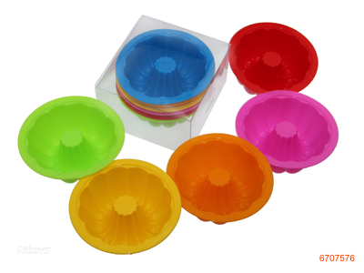 4''CAKE MOULD.6PCS