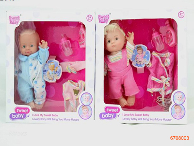 10''FASHION DOLL SET.2ASTD