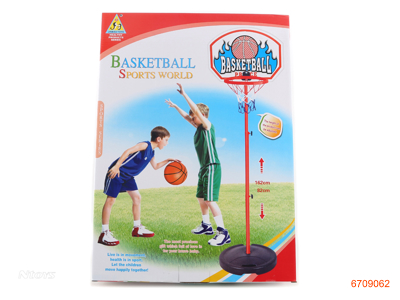 BASKETBALL STANDS W/1PCS 12CM BALL