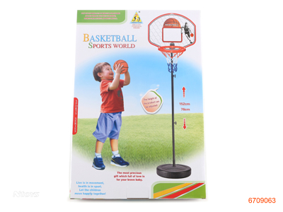 BASKETBALL STANDS W/1PCS 12CM BALL