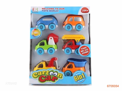 P/B CAR.6PCS