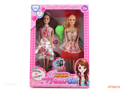 11.5''FASHION DOLL SET