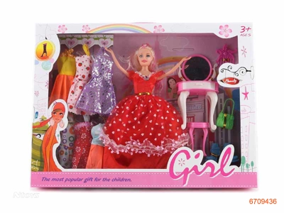 11.5''FASHION DOLL SET