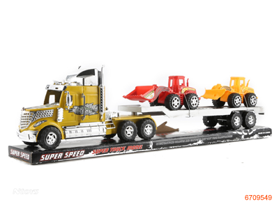 F/P TRUCK W/2PCS FREE WHEEL CONSTRUCTION TRUCK.3COLOUR