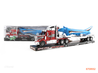 F/P TRUCK W/1PCS FRICTION AIRLINER.3COLOUR