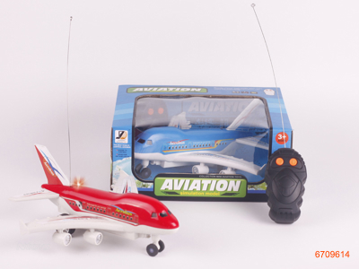 2CHANNELS R/C PLANEW/LIGHT.W/O 2AA BATTERIES IN BODY,2AA BATTERIES IN CONTROLLER.2COLOUR