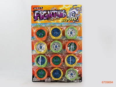 DIE-CAST YOYO.12PCS