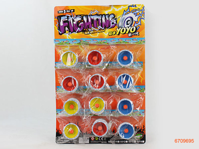 DIE-CAST YOYO.12PCS