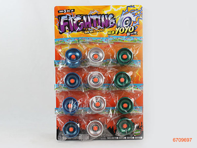 DIE-CAST YOYO.12PCS