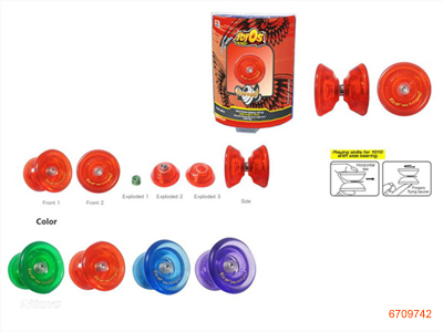 PLASTIC YOYO.4COLOUR