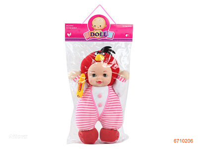 16''STUFFED DOLL W/LIGHT/ENGLISH IC.W/O 2AA BATTERIES