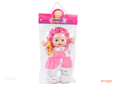 16''STUFFED DOLL W/LIGHT/ENGLISH IC.W/O 2AA BATTERIES