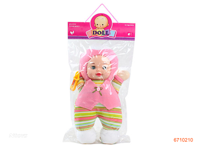 16''STUFFED DOLL W/LIGHT/ENGLISH IC.W/O 2AA BATTERIES