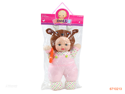 16''STUFFED DOLL W/LIGHT/ENGLISH IC.W/O 2AA BATTERIES